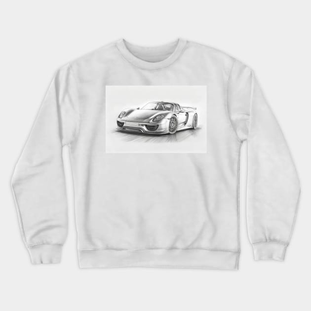 porch 918 Crewneck Sweatshirt by SpaceCars